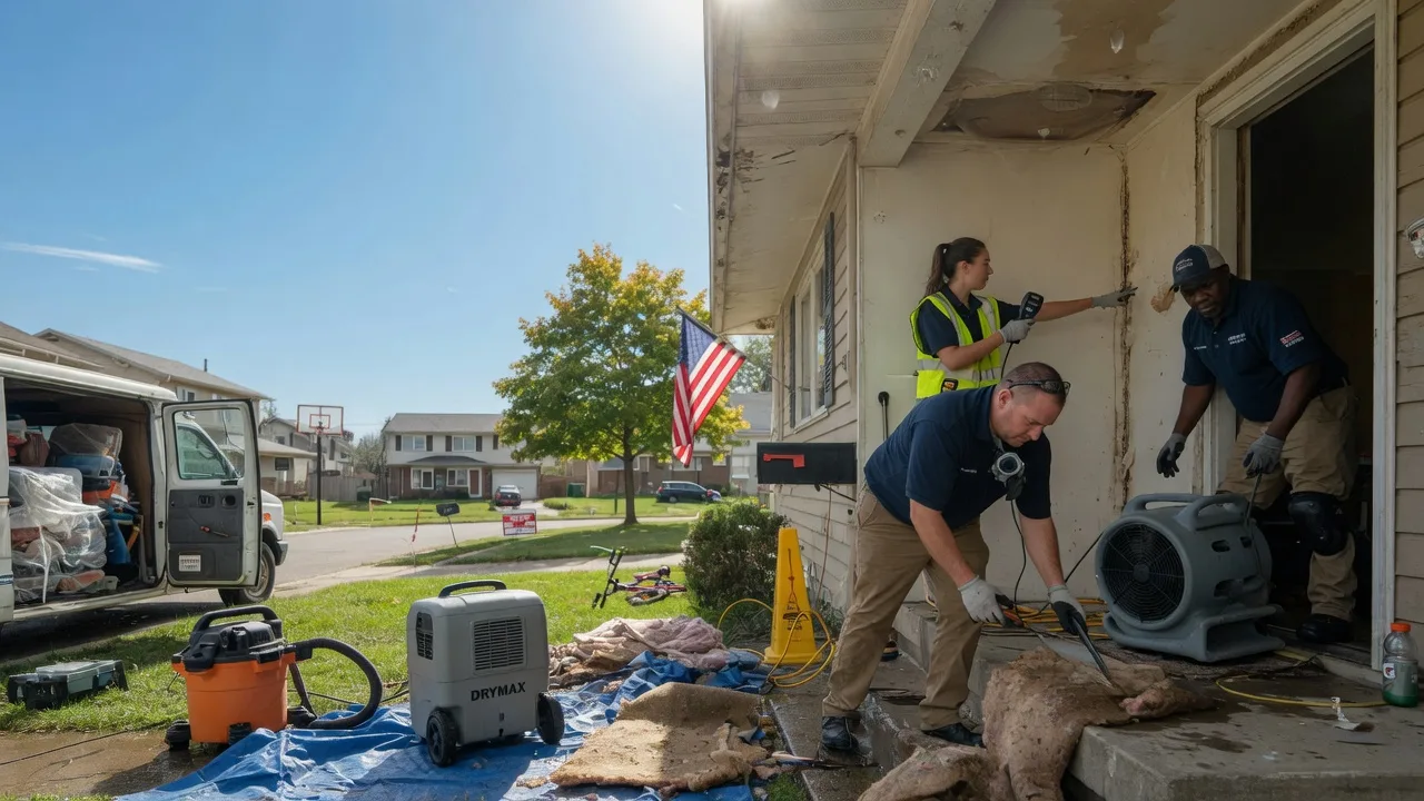 Water Damage Restoration in Castleton, VA near me
